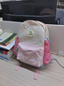 SHUKIKU兒童書(shū)包幼兒園背包防丟失輕便防潑水大容量雙肩包M碼 桃子果汁 曬單實(shí)拍圖