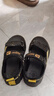 G.duck小黃鴨男童涼鞋2025夏季新品兒童沙灘鞋軟底防滑中大童輕便休閑鞋 WY-黑金199 露趾 29碼 內長(cháng)18.4cm 曬單實(shí)拍圖