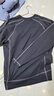 714street【速干透氣】排汗輕量化彈力寬松長(cháng)袖T恤男2025春夏新款運動(dòng)上衣 深灰色 M 曬單實(shí)拍圖