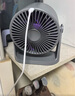 慕向小風(fēng)扇壁掛電風(fēng)扇廚房空氣循環(huán)扇制冷大風(fēng)力桌面風(fēng)扇便攜式風(fēng)寶免打孔掛墻宿舍廁所衛(wèi)生間usb充電 【深空灰-充插兩用】100檔大冷風(fēng) | 免打孔掛墻 曬單實(shí)拍圖
