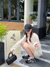 ASH女鞋2025秋季新款KABUKI黑色德訓(xùn)鞋女平底百搭透氣休閑鞋潮鞋 黑色 36 曬單實拍圖