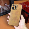 四兄數碼 牛皮適用蘋(píng)果14promax手機殼新款iphone13高檔15奢華真皮軟殼12高級感防摔11個(gè)性全包16保護套XS 棕色 iPhone 14 ProMax 曬單實(shí)拍圖