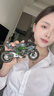 IDOL CAT川崎h2r摩托車(chē)模型仿真合金機車(chē)手辦擺件男友生日禮物老師教師節 川崎h2r黑色+場(chǎng)景展示盒 【定制車(chē)牌】氛圍串燈+代寫(xiě)賀卡 曬單實(shí)拍圖