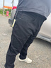 七匹狼2025夏季新款輕薄黑色牛仔褲男寬松直筒新塘高端彈力休閑薄款褲子 黑色 38 曬單實(shí)拍圖