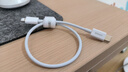 倍思 充電寶數(shù)據(jù)線蘋果20W手機充電器線PD短款便攜快充 適用于蘋果iPhone14/13/12/11手機0.25米白色 曬單實拍圖