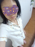 貓人女士新疆棉紗布睡衣夏薄款短袖短褲春秋季簡(jiǎn)約田園風(fēng)家居服三件套 米白風(fēng)車菊 M 【120斤以下】 曬單實(shí)拍圖