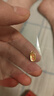 悅述黃金招財(cái)納福吊墜女999足金納福牌小掛墜轉(zhuǎn)運(yùn)珠手鏈?zhǔn)掷K項(xiàng)鏈配件 約0.23g，平安喜樂(lè) 曬單實(shí)拍圖