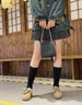 natursun奚夢(mèng)瑤高圓圓章若楠文淇同款德訓(xùn)鞋女鞋厚底休閑袋鼠鞋情侶鞋單鞋 黃色（建議拍小一碼） 37 (235mm) 曬單實(shí)拍圖