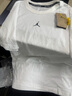 耐克（NIKE）短袖男士2025夏季新款JORDAN籃球健身運動(dòng)服跑步透氣休閑圓領(lǐng)T恤 速干FN5830-100白色 XL 推薦150-180斤 曬單實(shí)拍圖