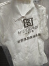 伯德小姐白色職業(yè)短袖襯衫女夏公考面試雪紡上衣通勤穿搭正裝襯衣 曬單實拍圖