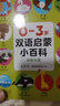 點(diǎn)讀版】0-3歲雙語(yǔ)啟蒙小百科全4冊 精裝紙板書(shū) 顏色形狀交通工具動(dòng)物 主題多彩生活 有聲音頻掃碼伴讀幼兒園寶寶認知識物早教啟蒙書(shū) piyopen點(diǎn)讀書(shū) 小百科4冊 曬單實(shí)拍圖