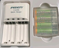 品勝充電電池5號(hào) 五號(hào)AA電池充電器套裝 適用游戲手柄/鍵鼠/相機(jī)/遙控器/玩具/吸奶器/話(huà)筒 4粒標(biāo)充 曬單實(shí)拍圖