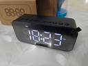 JCZS德國鬧鐘學(xué)生專(zhuān)用2025新款多功能智能電子鐘強力叫醒神器 小程序版-黑色雙鬧鐘手機遙控HIFI音效】 曬單實(shí)拍圖