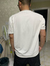 哈吉斯（HAZZYS）男裝 2025夏季新款【涼感】安心品質(zhì)短袖T恤男上衣ASTZE0CBX82 米黃色OW 2XL （185/104A 52） 曬單實(shí)拍圖