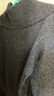 UR秋冬新款女裝時(shí)尚簡(jiǎn)約氣質(zhì)高立領(lǐng)針織開(kāi)衫UWM940018 深灰 S 曬單實(shí)拍圖