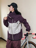 鴨鴨（YAYA）沖鋒衣羽絨服男士短款2025年冬季新款戶外運動連帽女三合一外套MS 曜石黑色 L (175) 曬單實拍圖