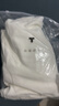 拇指白小T【可機洗拒水鵝絨T】秋冬男女羽絨保暖T恤上衣打底衫 男皓白 M 曬單實(shí)拍圖