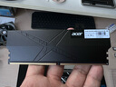 宏碁（acer）48G(24G×2)套裝 DDR5 6800頻率 臺式機內(nèi)存條 HT200(C34) 石耀黑 AI配件 海力士掠奪者之刃 曬單實拍圖