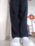 AJRY輕奢潮牌運(yùn)動鞋男夏季透氣輕便大碼48跑步鞋網(wǎng)面鏤空休閑鞋男 白色-高檔男鞋 42 曬單實拍圖