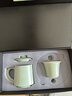 金鑲玉仿宋汝窯茶杯 家用陶瓷喝泡茶辦公杯馬克杯子水杯功夫茶具 丹青 曬單實拍圖