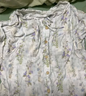 婧麒（JOYNCLEON）月子服春秋竹棉孕婦睡衣產(chǎn)后哺乳待產(chǎn)胸墊家居服藍XL Jyz157092 曬單實(shí)拍圖