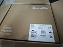 鉑富（Breville）BES876 半自動(dòng)咖啡機 家用意式 研磨奶泡一體式 智能輔助壓粉系統 大容量水箱 25擋研磨 鍛光銀 曬單實(shí)拍圖