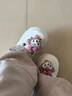 麓格立 洞洞鞋女款沙灘鞋夏季厚底增高防滑踩屎感包頭不臭不響涼拖鞋 小熊洞洞鞋白色 39-40 曬單實(shí)拍圖