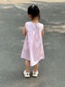 史努比女童連衣裙2025夏季新款洋氣兒童無(wú)袖背心裙子女孩夏裝紫色公主裙 紫色 90 建議身高80-90cm 曬單實(shí)拍圖