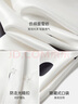 秋水伊人法式氣質(zhì)V領(lǐng)波點連衣裙夏季新款女泡泡袖顯瘦中長裙 波點 S 曬單實拍圖