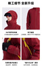 拓路者羽絨服女秋冬戶(hù)外徒步登山輕薄立領(lǐng)鴨絨服沖鋒衣羽絨內膽保暖防風(fēng) 曬單實(shí)拍圖