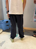 亞瑟士（asics）童裝2025年夏季吸濕速干運(yùn)動(dòng)褲收口彈性針織長褲332251082333 曬單實(shí)拍圖