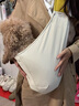 HiDREAM胸前斜挎貓包外出包小狗包寵物包胖貓咪背包便攜夏季透氣明星同款 【盧昱曉同款】雅梨黃-14斤內 曬單實(shí)拍圖