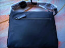 沙馳男包新款斜挎包韓版時(shí)尚包電腦小背包潮男士包包橫款休閑小包單肩 黑色【橫款】 曬單實(shí)拍圖