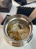 DEATKN德國燜燒杯24小時(shí)保溫飯盒桶悶燒懷燜粥便攜316秋冬季燜燒壺 【折疊款】晨霧綠+筷子勺 1000ml 曬單實(shí)拍圖