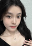 芯奢純銀999足銀莫比烏斯項鏈女士輕奢小眾2025新款生日禮物送女朋友 項鏈+精美禮盒 曬單實拍圖
