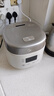 美的（Midea）0涂層2L不銹鋼內(nèi)膽1-2人電飯煲電飯鍋 家用智能多功能微壓無涂層電飯煲MB-RC201S 曬單實拍圖