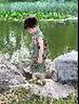 G.DUCKKIDS男童夏裝背心套裝2025新款寶寶無袖洋氣男孩國風時髦薄款洋氣衣服 綠色 100 cm 曬單實拍圖
