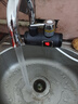 蘇泊爾（SUPOR）電熱水龍頭冷熱兩用速熱即熱式電加熱器廚房快速過水熱衛(wèi)生間熱得快熱水器廚衛(wèi)適用 【側(cè)進水】黑色+漏保 曬單實拍圖