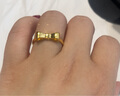 中國黃金（CHINA GOLD）在逃公主黃金戒指女99足金蝴蝶結(jié)指環(huán)七夕情人節(jié)禮物送女朋友老婆 京速達-在逃公主戒指14#【紀念品】 曬單實拍圖
