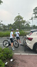 洛克兄弟（ROCKBROS）騎行服套裝夏季短袖男女士上衣自行車(chē)山地車(chē)公路車(chē)運動(dòng)服 香料之書(shū)-白綠(男款-套裝) S 曬單實(shí)拍圖