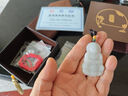 曼麗翠翡翠糯冰種觀音吊墜水潤(rùn)菩薩玉墜玉掛件大號(hào)送男友七夕禮物 曬單實(shí)拍圖