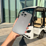 圖璐璐【自帶鏡頭膜】適用蘋果16/15Promax手機殼iPhone14pro全包防摔13PM男超薄磨砂plus新款散熱保護套 【鈦原色】超薄-散熱-防指紋 蘋果15promax【自帶鏡頭膜】 曬單實拍圖