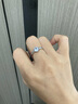 花有心柿璀璨六爪鋯石戒指女小眾設(shè)計(jì)尾戒素圈戒指女輕奢高級(jí)感開口食指環(huán) 六爪鋯石璀璨戒指 曬單實(shí)拍圖