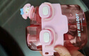 凱蒂貓（hellokitty）庫洛米兒童水杯女孩學(xué)生防摔上學(xué)便攜可愛高顏值雙倉雙飲吸管杯子 美樂蒂雙飲 530ml -2419+貼紙3D貼 曬單實拍圖