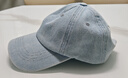 撞青春高檔牛仔棒球帽子男士軟頂時(shí)尚簡(jiǎn)約顯臉小鴨舌帽女防曬遮陽(yáng)帽男帽 淺藍色 均碼 54-60cm 曬單實(shí)拍圖