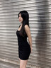 JIOESC法式赫本風(fēng)黑色吊帶內搭連衣裙子女夏季2025新款小個(gè)子收腰a字裙 黑色短款【爆款/清冷白月光】 M 【45/55kg】 曬單實(shí)拍圖