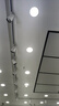 雷士照明（NVC）LED軌道射燈服裝店大功率射燈家用商用聚光燈商場展廳三線導軌燈 35W-白色燈體 暖白光4000K 曬單實拍圖