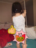 歡喜小熊6個(gè)月-3歲女寶寶吊帶背心夏季內(nèi)搭打底上衣嬰兒衣服 曬單實(shí)拍圖