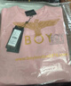 BOY LONDON【元氣少女】男女同款短袖夏季粉色時尚百搭潮牌休閑T恤 粉色 S 曬單實拍圖