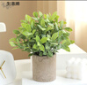 生喜朗仿真綠植迷迭香小盆栽假花仿真花桌面室內盆景植物裝飾家居擺件 曬單實(shí)拍圖
